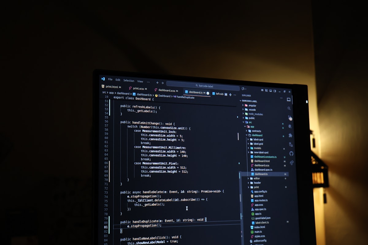 Abstract cybersecurity visualization — generic stock imagery representing network monitoring and threat detection
