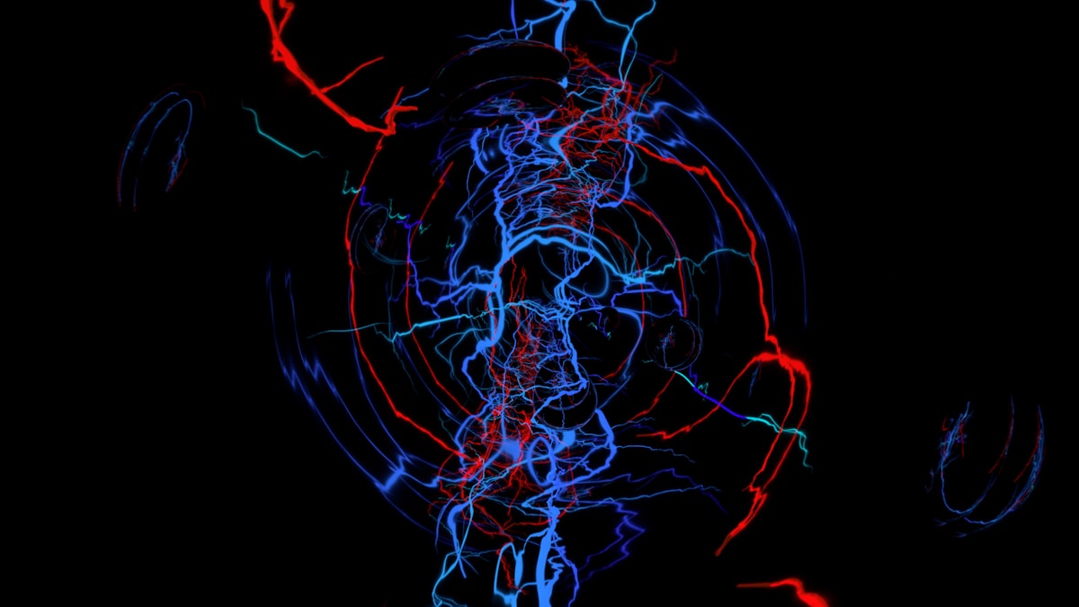 An abstract visualization of tangled, glowing data pathways — a generic stock image, not an actual deserialization chain diagram